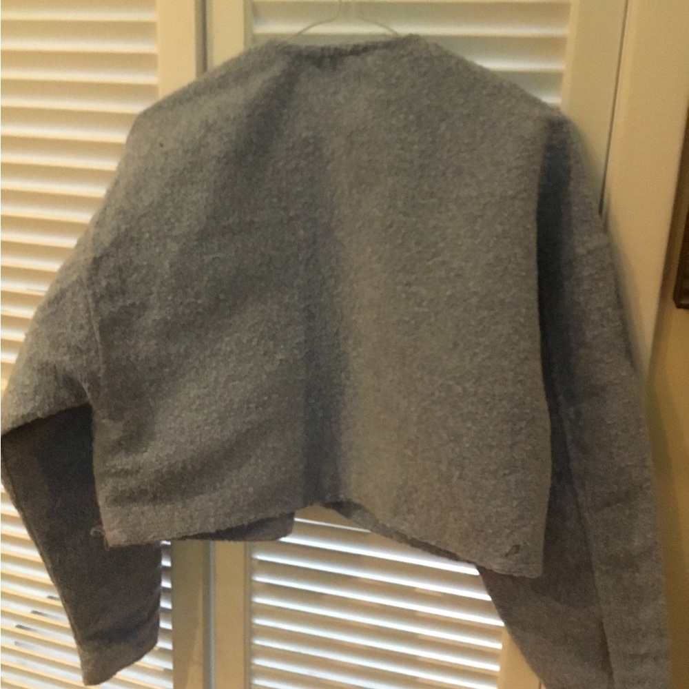 Cropped tweed jacket - Picture 2 of 3